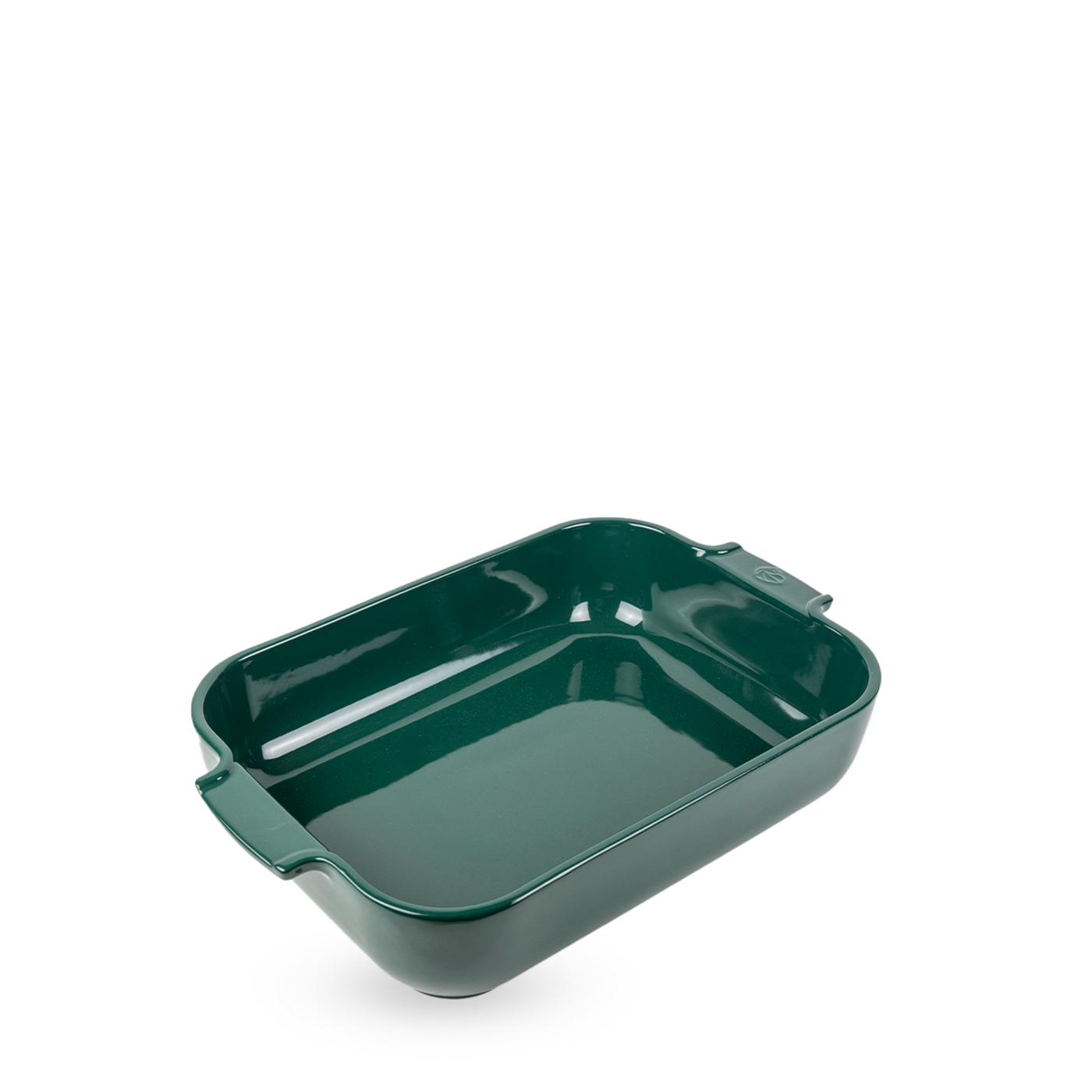 Plat à four rectangulaire vert forêt 36 cm