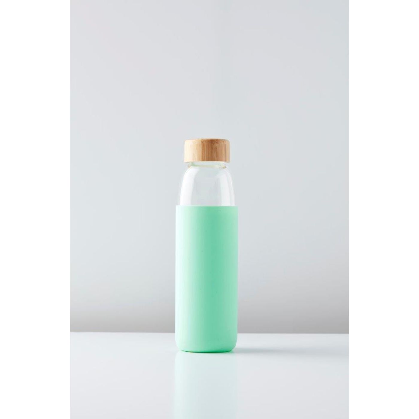 Bouteille verre borosilicate 580 ml vert menthe