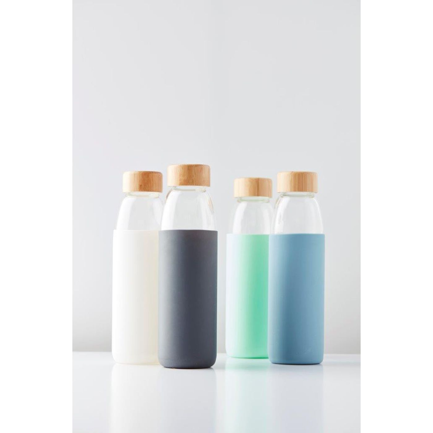 Bouteille verre borosilicate 580 ml blanc