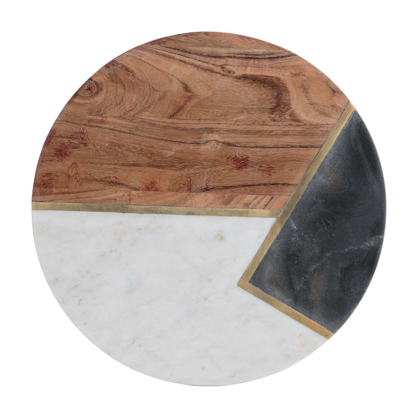 Planche de service Marbre/Acacia 30 cm
