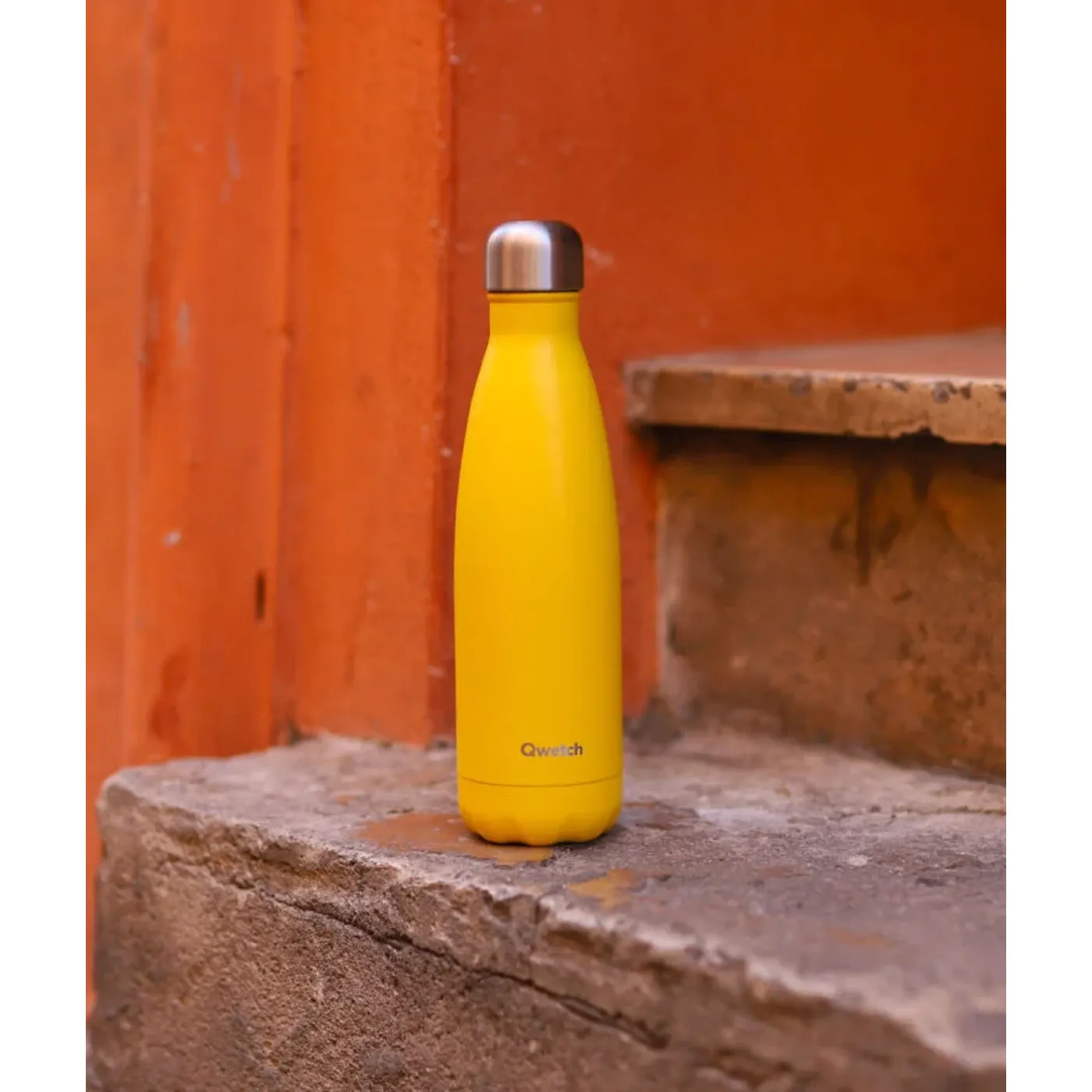 Bouteille isotherme jaune 500 ml