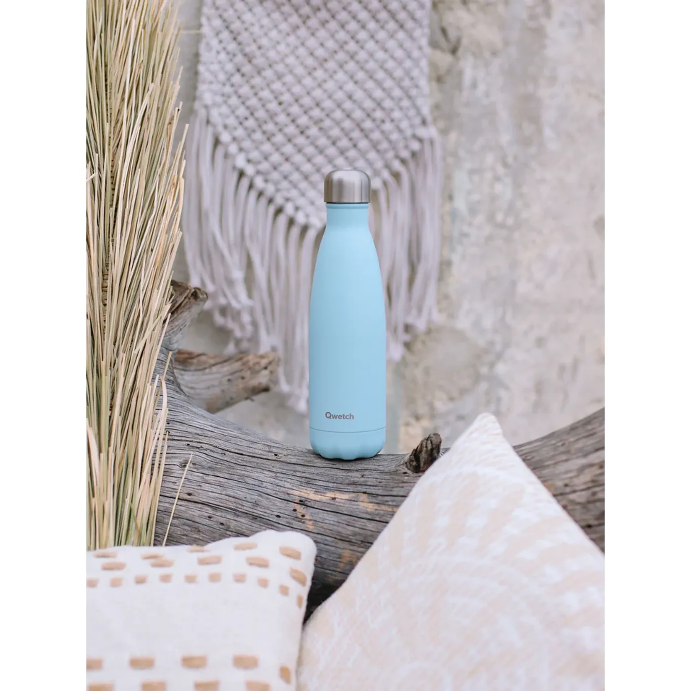 Bouteille isotherme bleu pastel 750ml