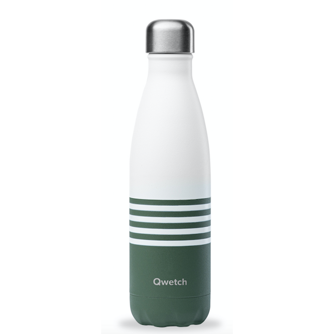 Bouteille isotherme marinière kaki 500 ml