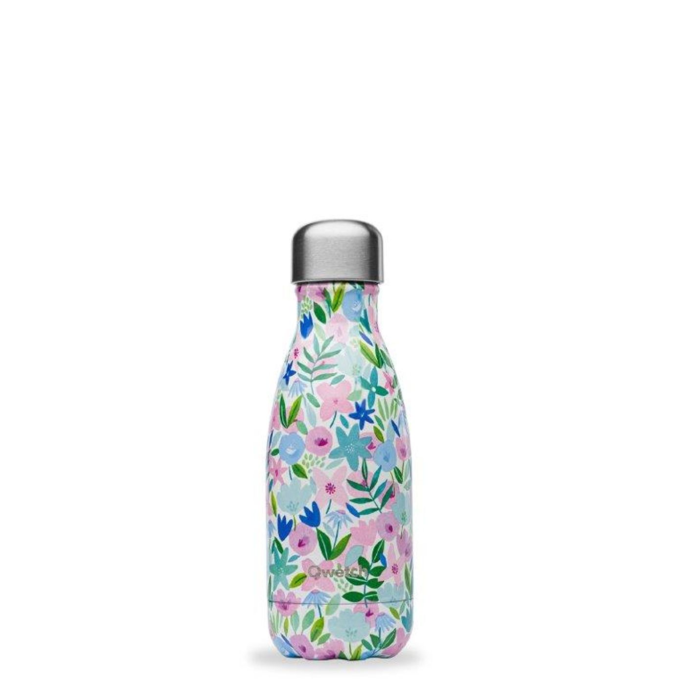 Bouteille isotherme flora bleue 260 ml