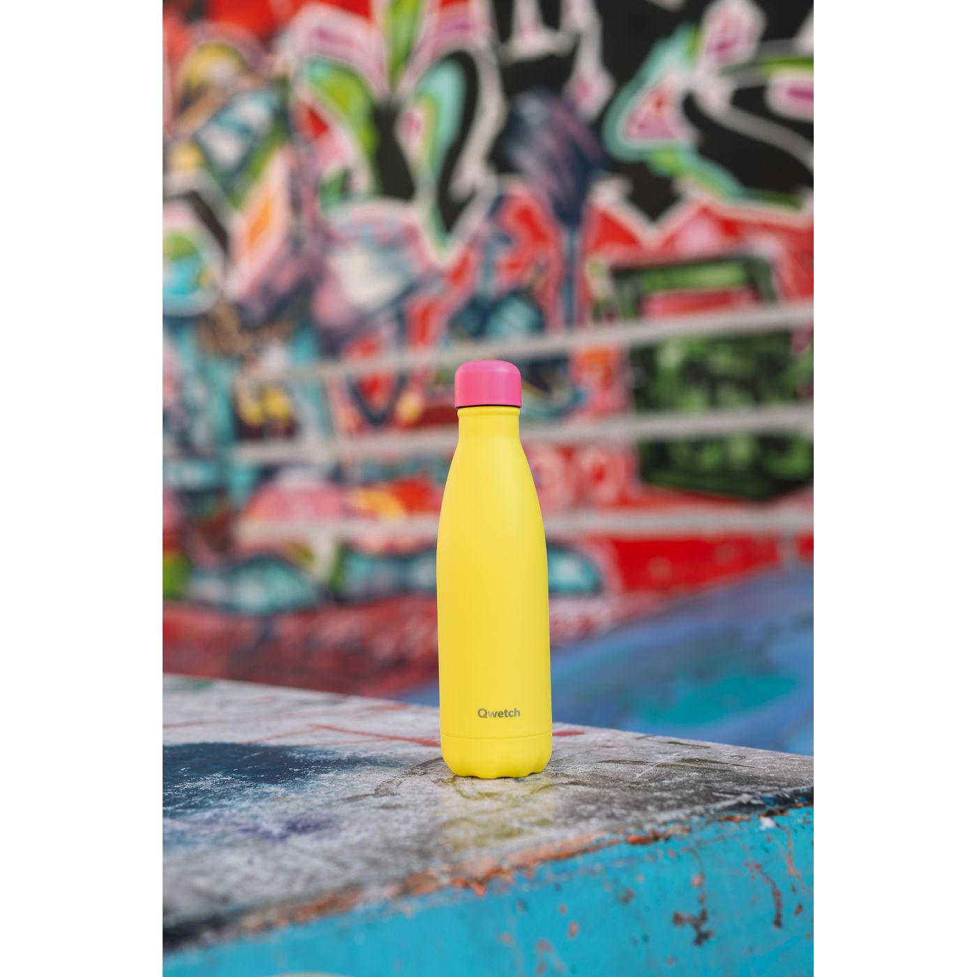 Bouteille isotherme Néo Jaune 500 ml