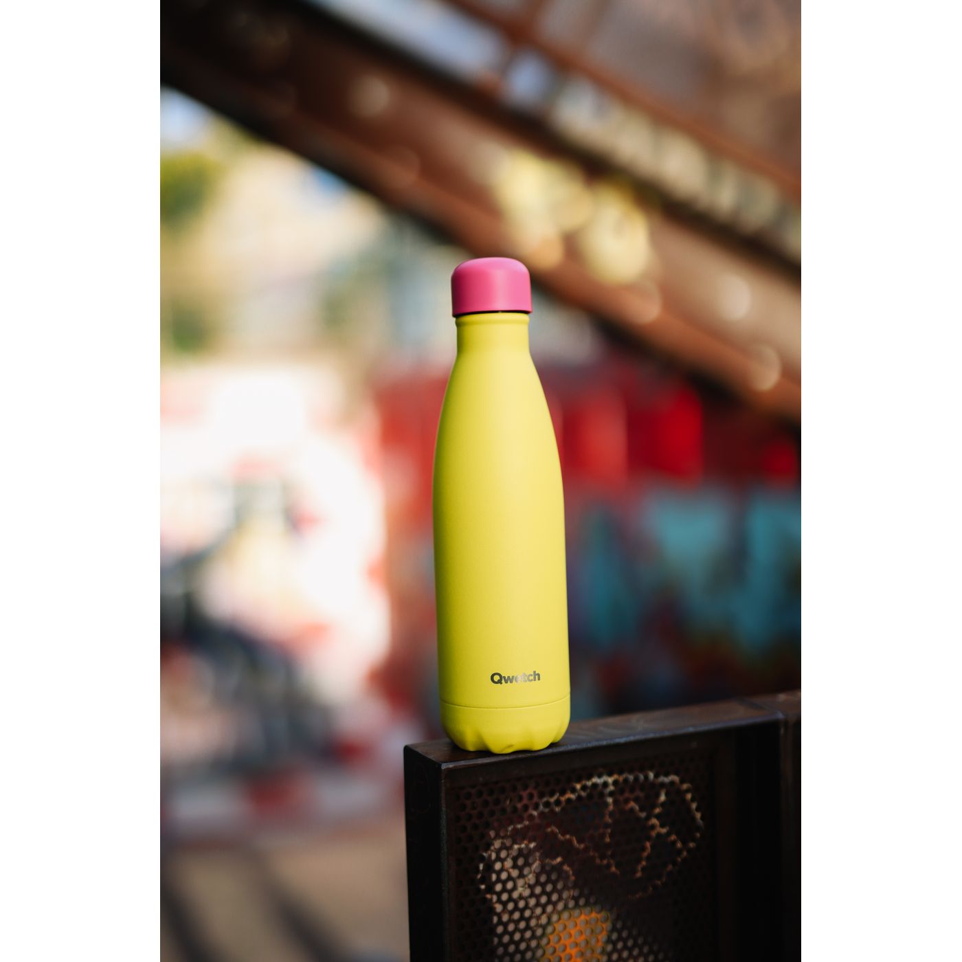 Bouteille isotherme Néo Jaune 500 ml
