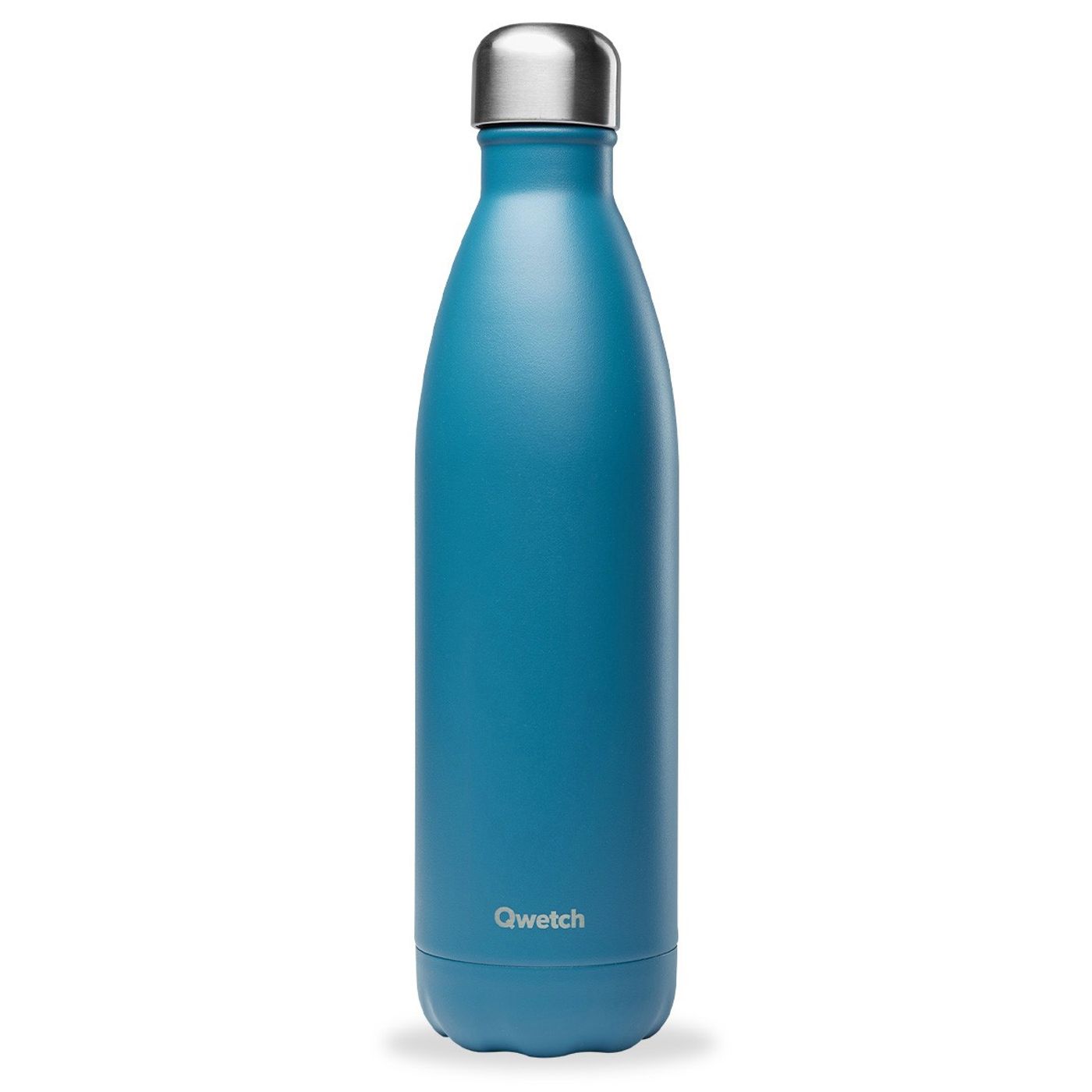 Bouteille isotherme double paroi bleu canard matt 750 ml