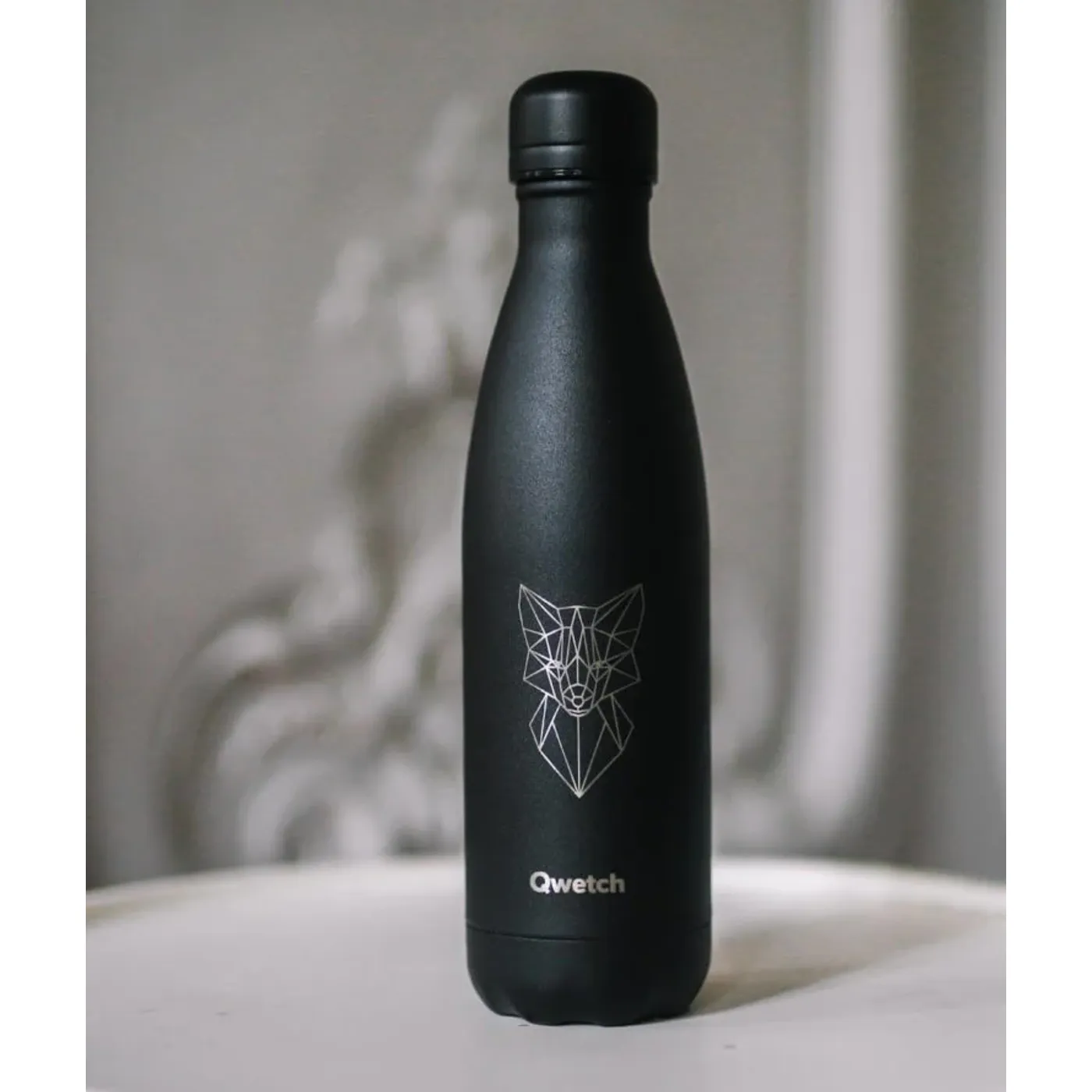 Bouteille isotherme noir renard 500 ml