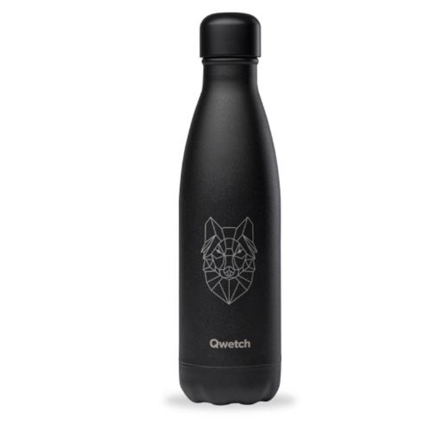 Bouteille isotherme noir Loup 500 ml