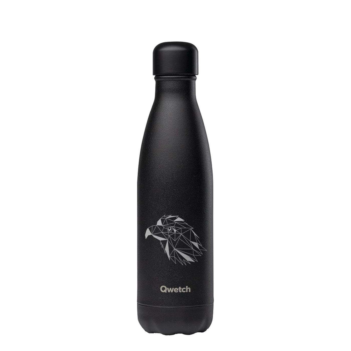 Bouteille isotherme noir aigle 500 ml