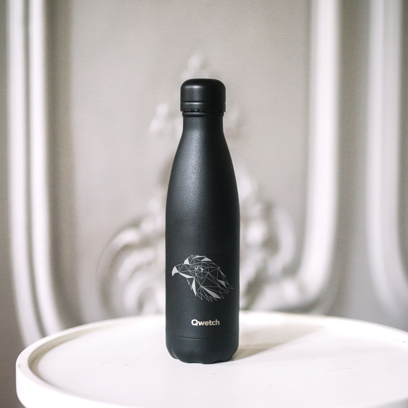 Bouteille isotherme noir aigle 500 ml