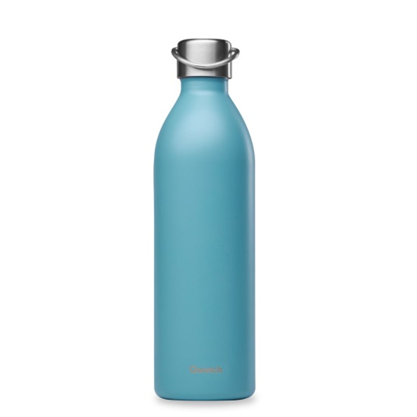 Bouteille isotherme active bleu mat 1L