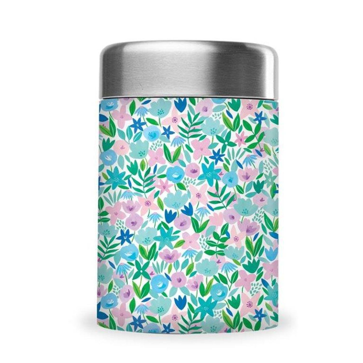 Lunchbox isotherme Flora bleu 650 ml