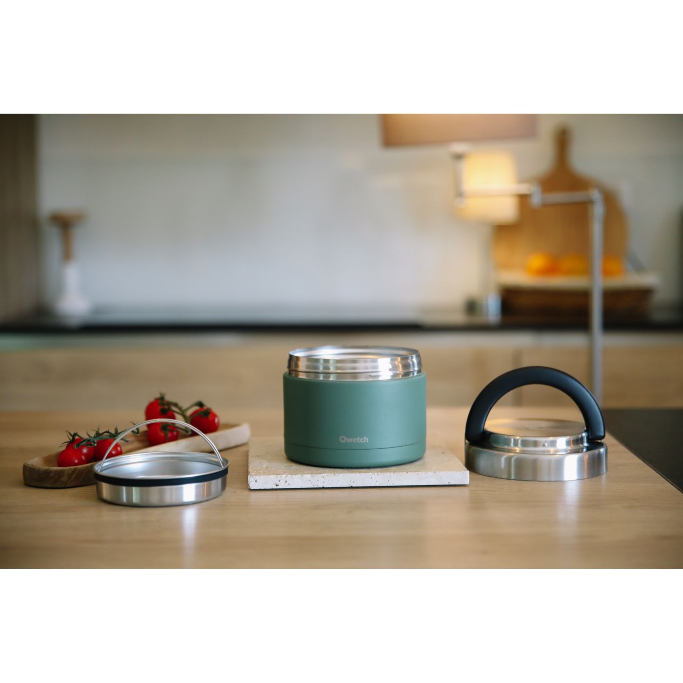 Lunchbox isotherme active granite kaki 850 ml