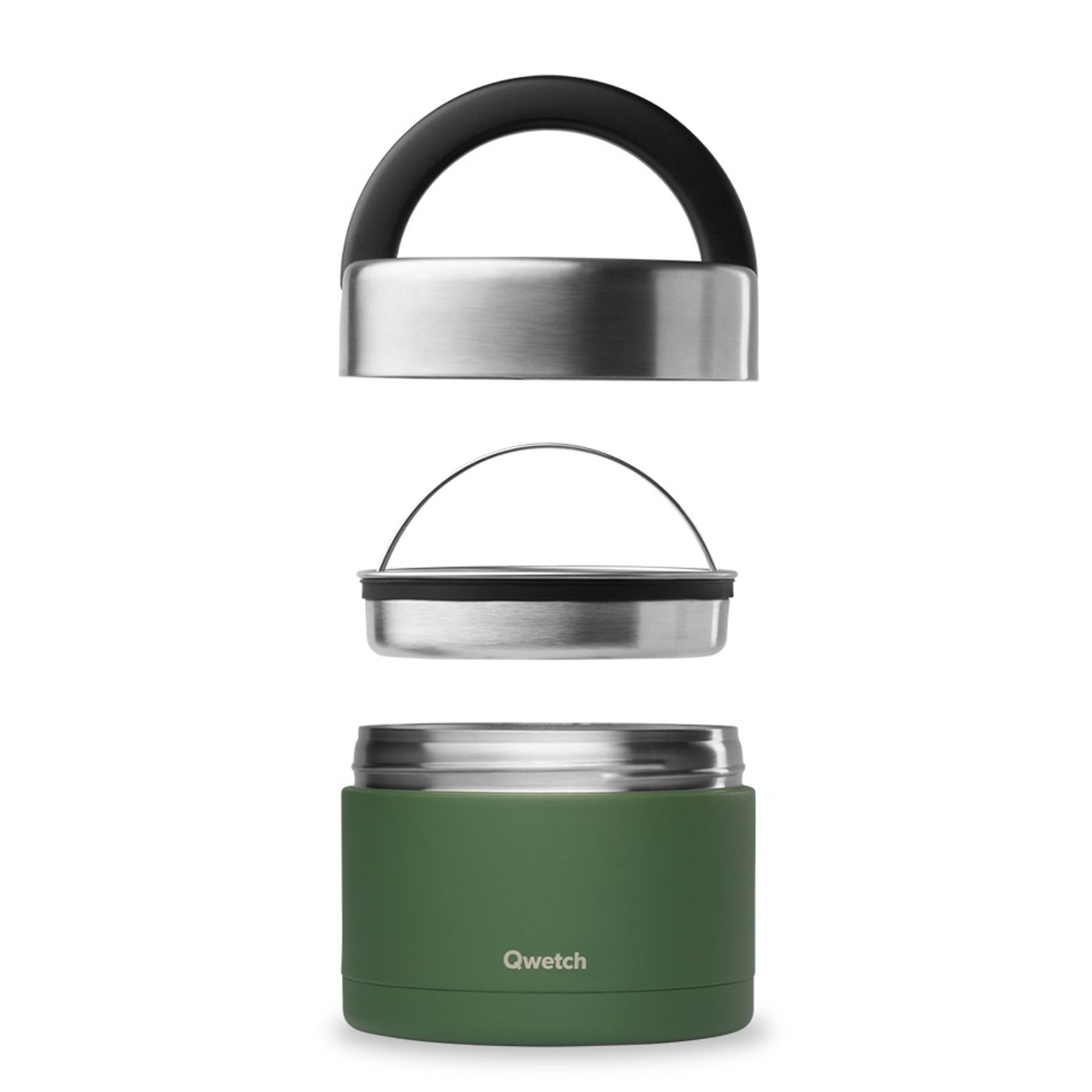 Lunchbox isotherme active granite kaki 850 ml