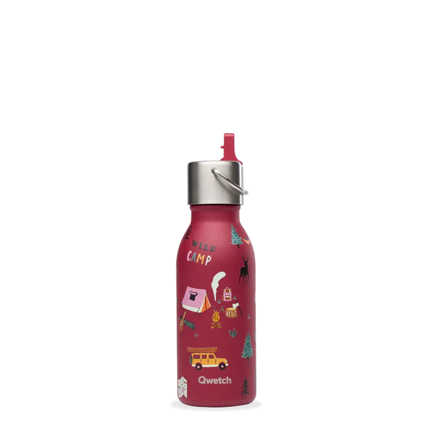 Bouteille isotherme enfant Yosemite Grenat​ bouchon pipette 350 ml
