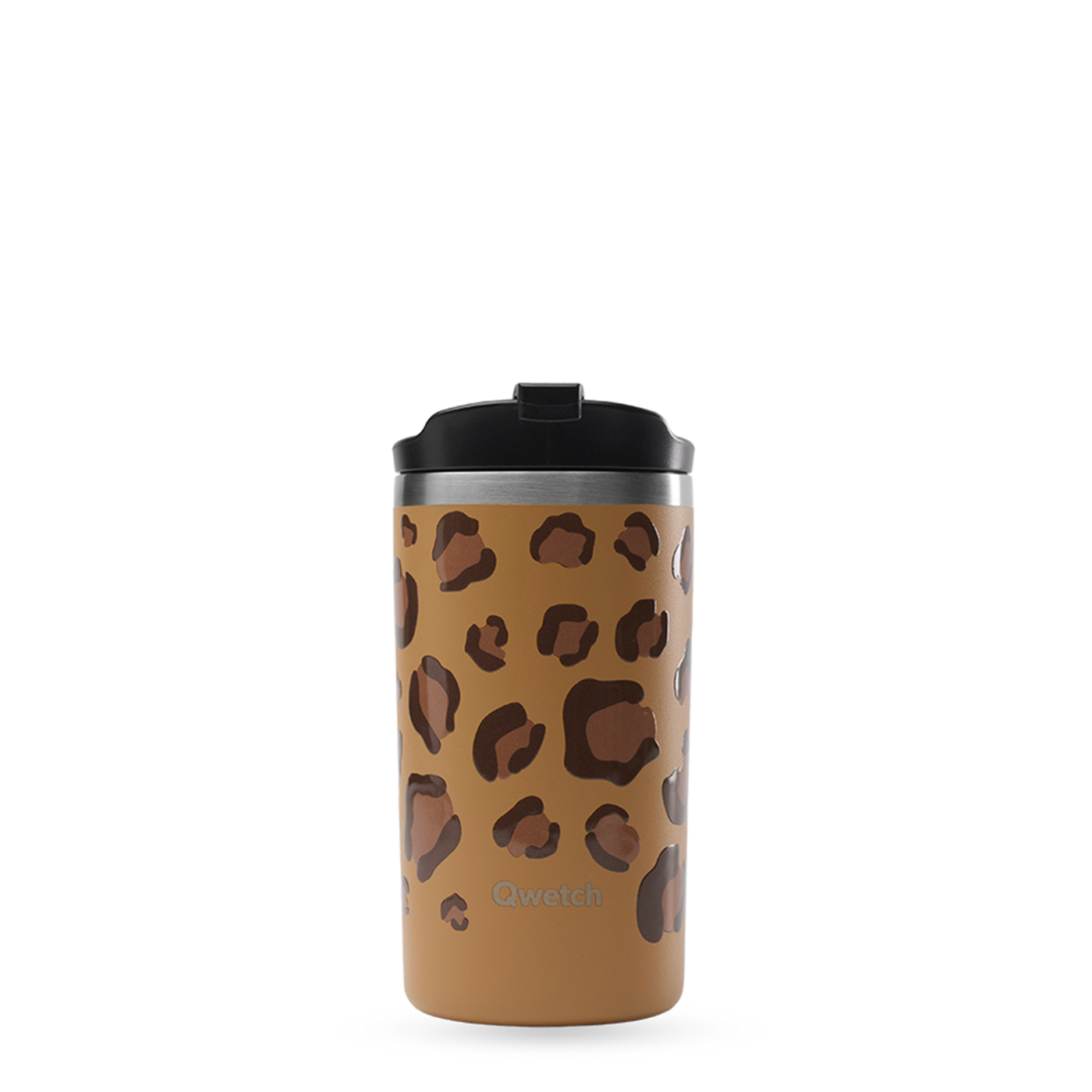 Travel Mug Isotherme Léopard Camel 470 ml