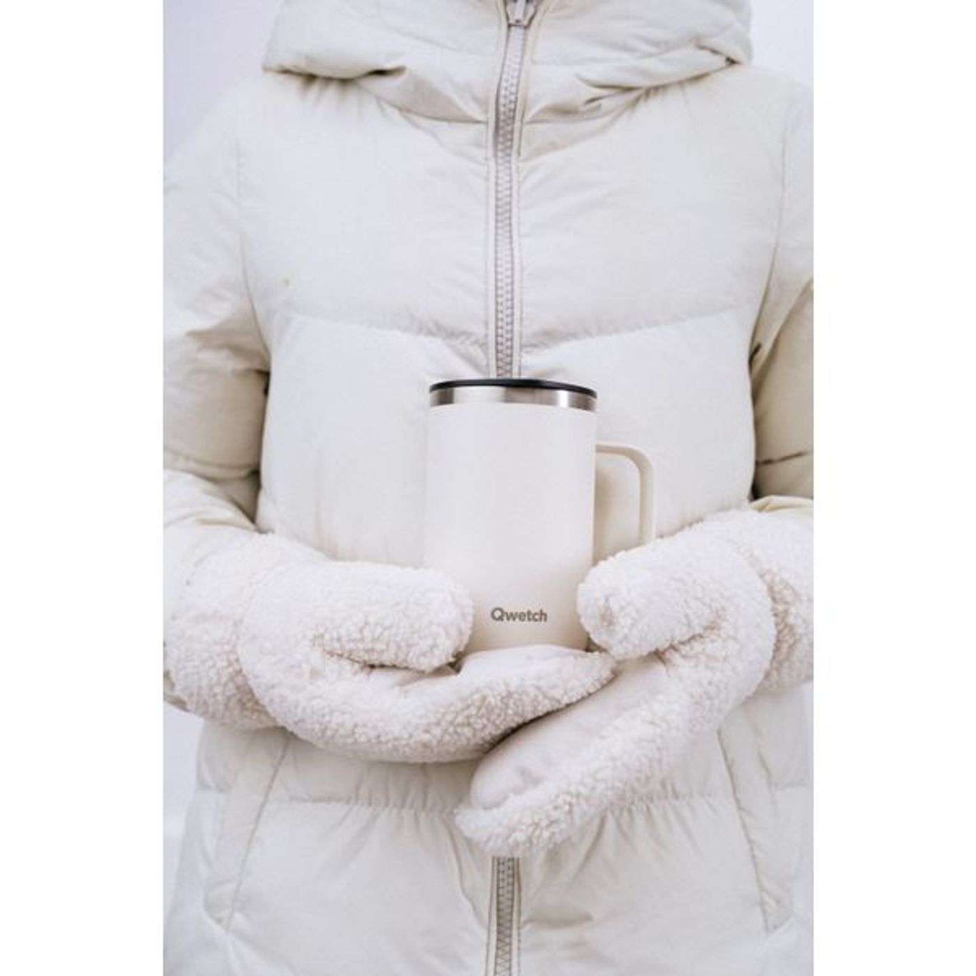 Mug isotherme inox matt sable 470ml