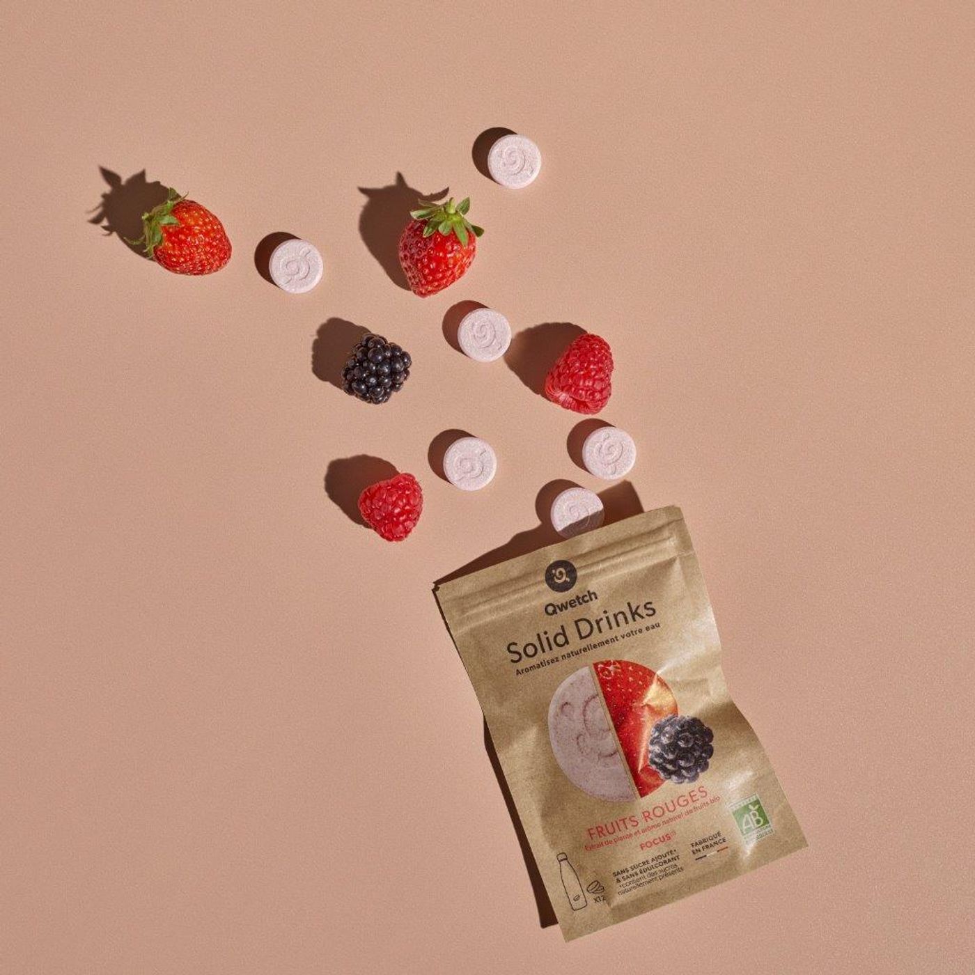Solid drinks FOCUS fruits rouges