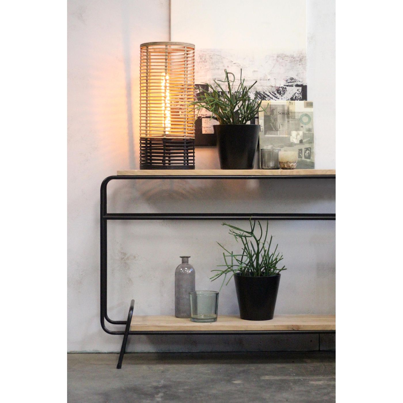 Lampe Cancun H. 52 cm
