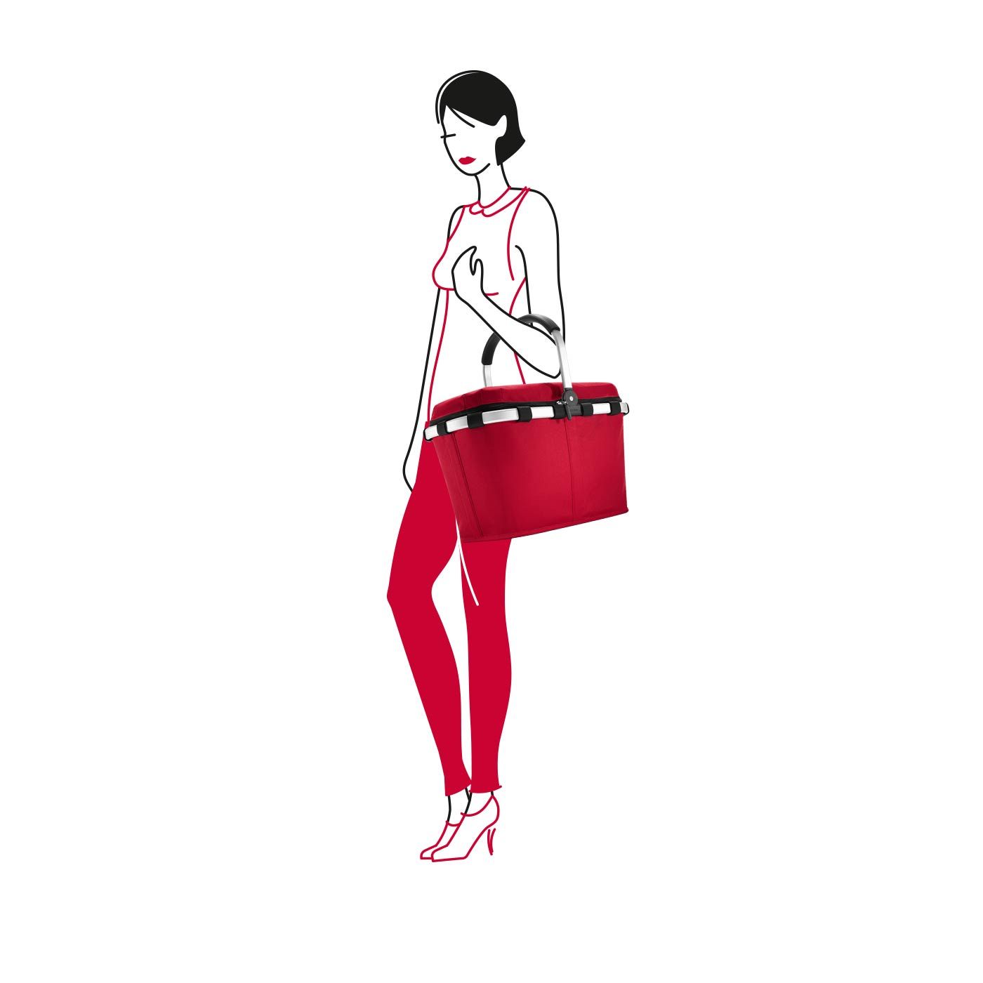 Sac Carrybag isotherme rouge