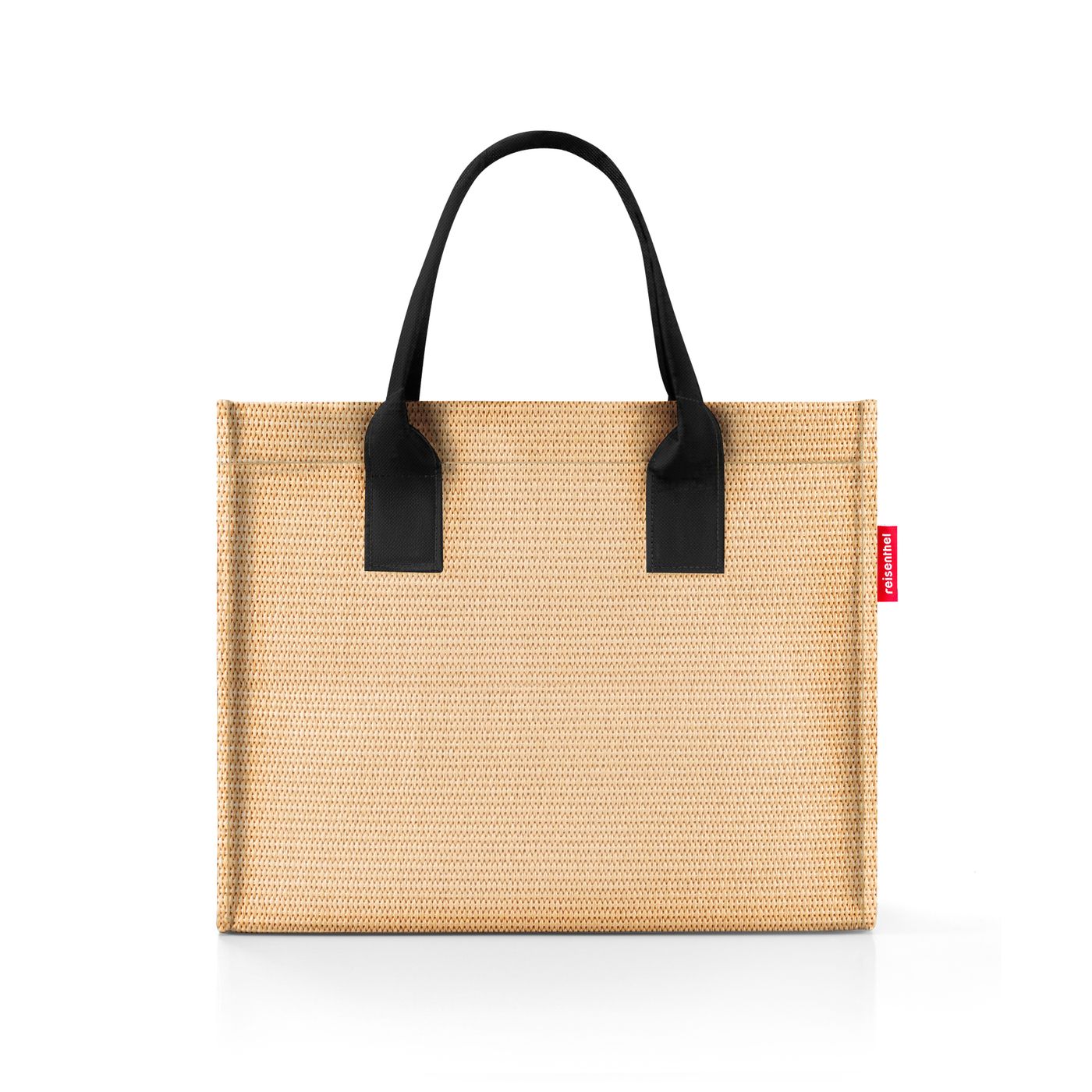 Sac de courses raffia noir