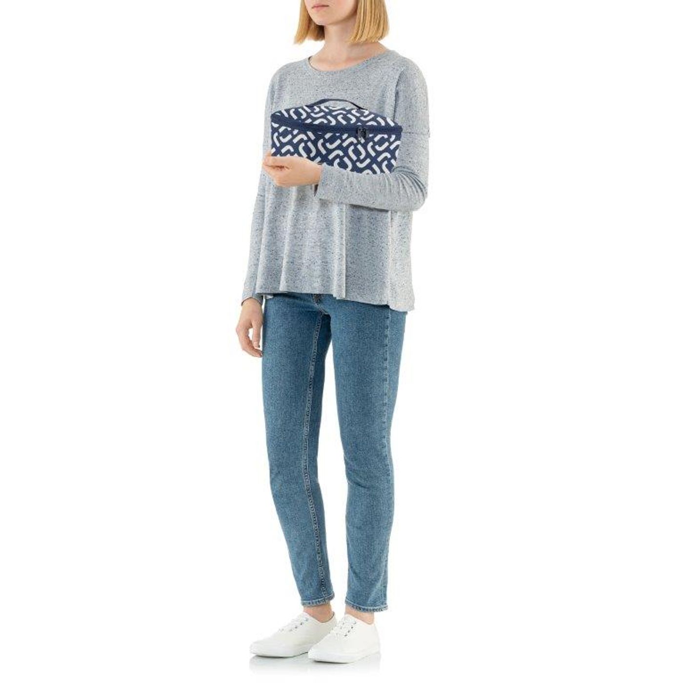 Sac isotherme Pocket M Signature Bleue
