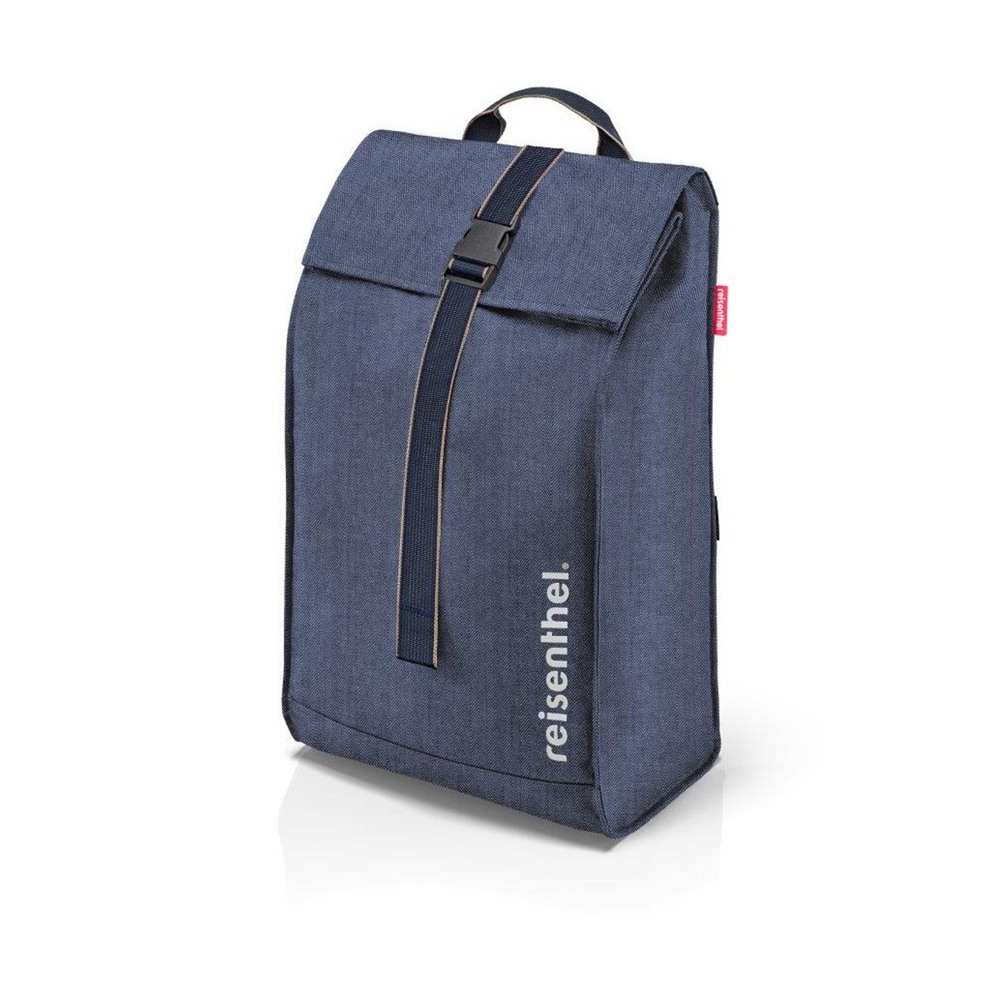 Chariot de courses Citycruiser bleu herringbone