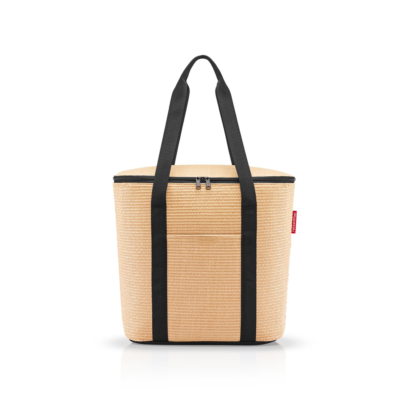 Panier isotherme raffia black