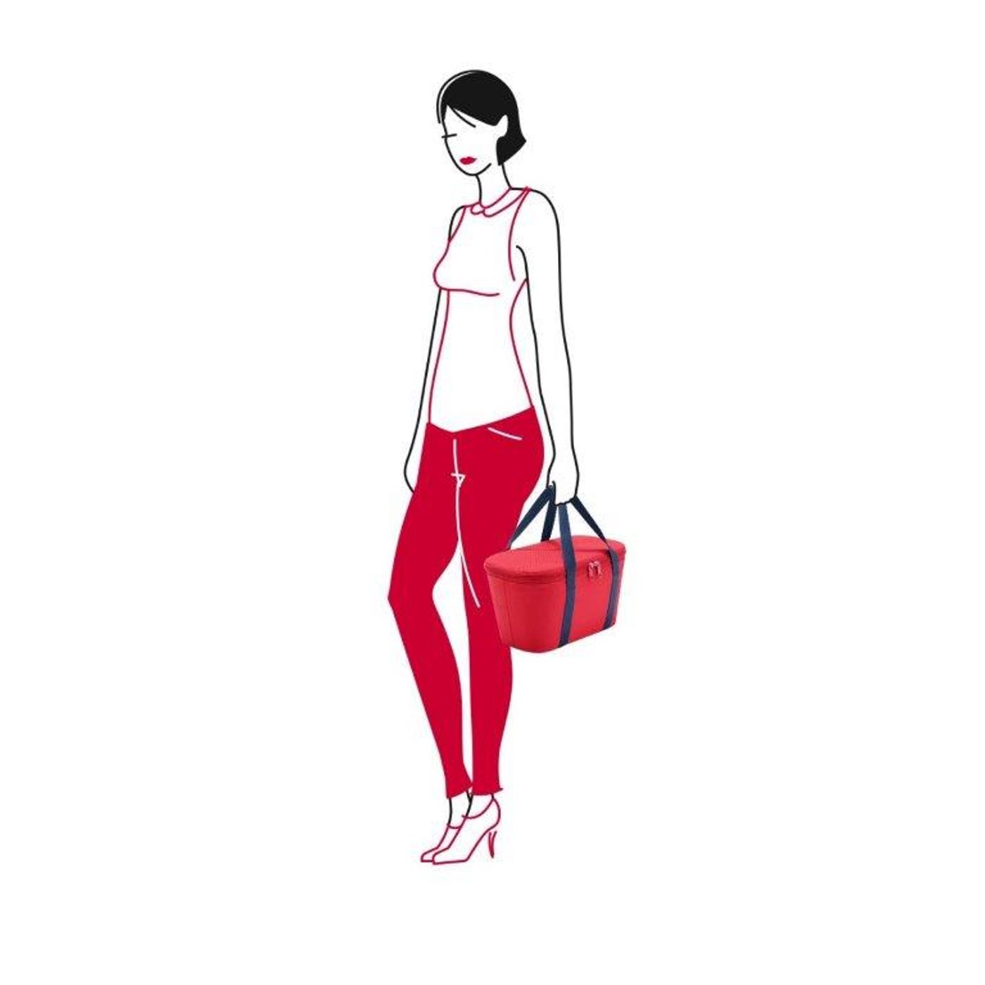 Sac isotherme Coolerbag XS rouge