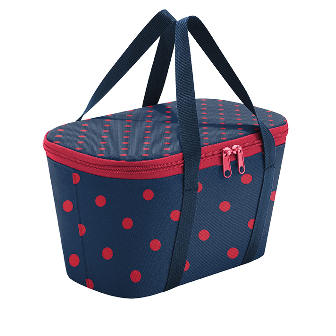 Sac isotherme coolerbag XS dots rouge