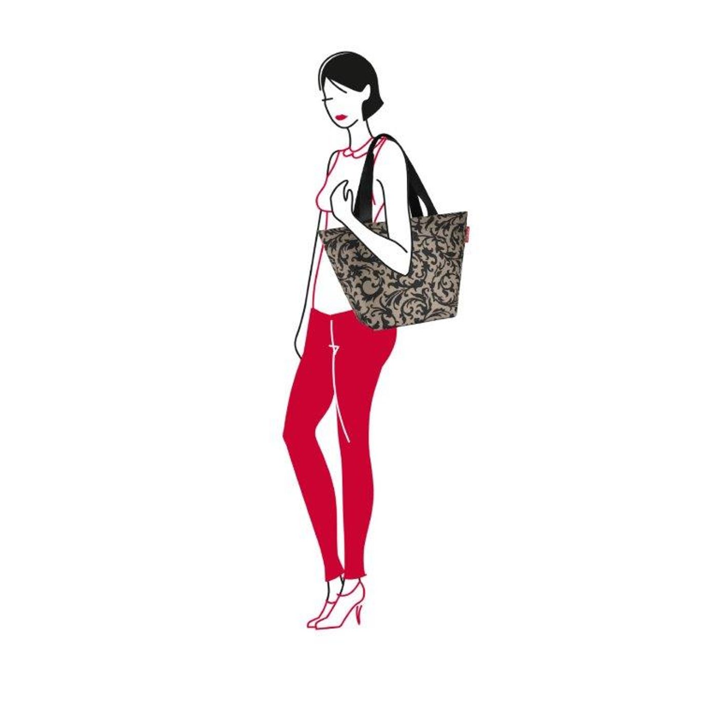 Shopper M taupe
