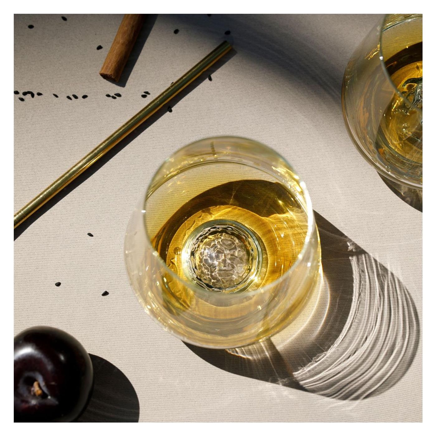 Ritzenhoff 3841004 Verre tumbler 400 ml - série Deep Spirits n° 4 Igloo - avec relief dans le fond en cristal - Made in Germany