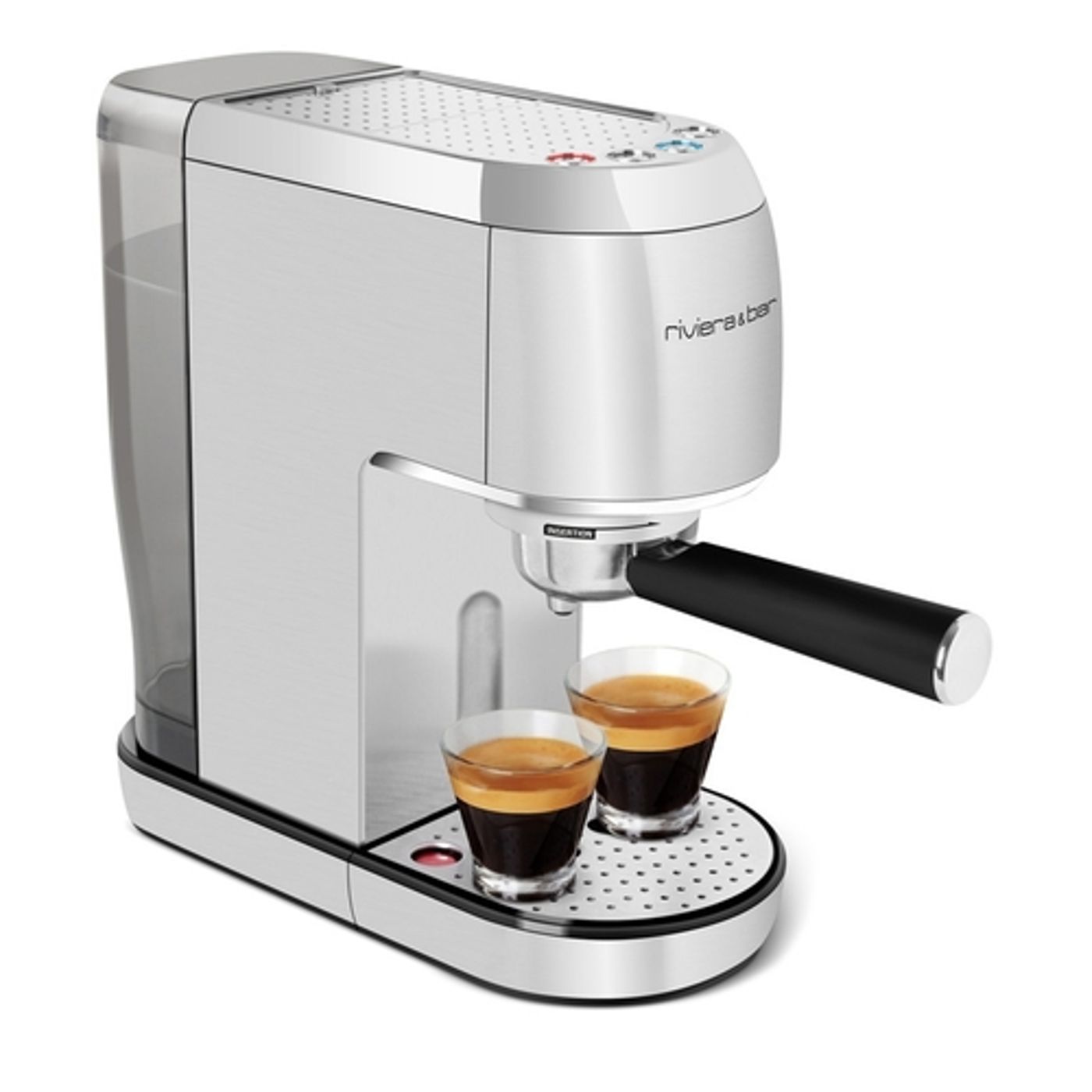 Cafetière Expresso Compacte inox automatique