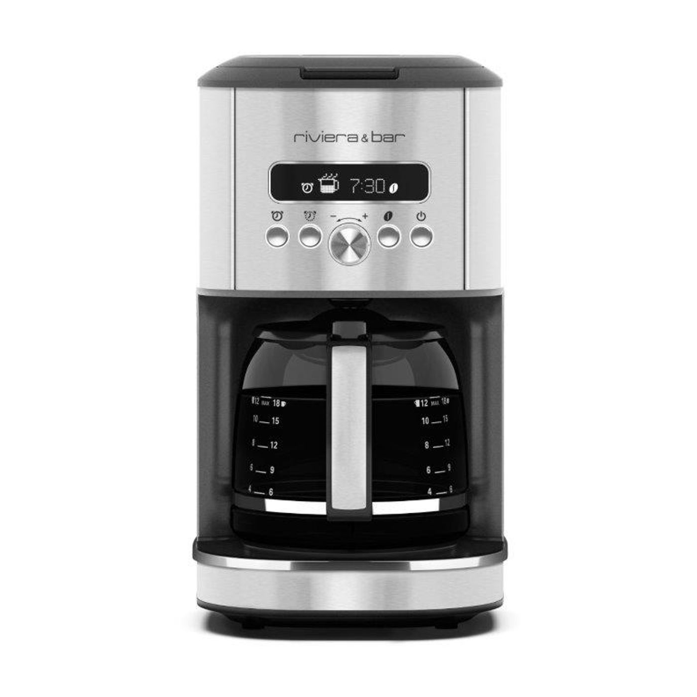 cafetière filtre programmable 1,8 L