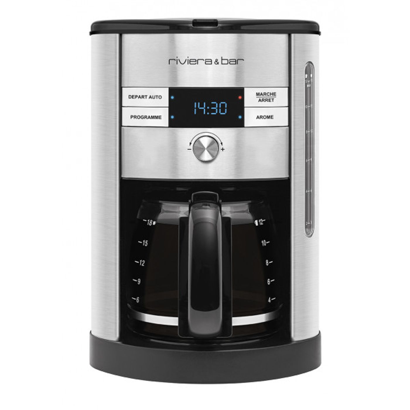 Cafetière filtre programmable 18 tasses