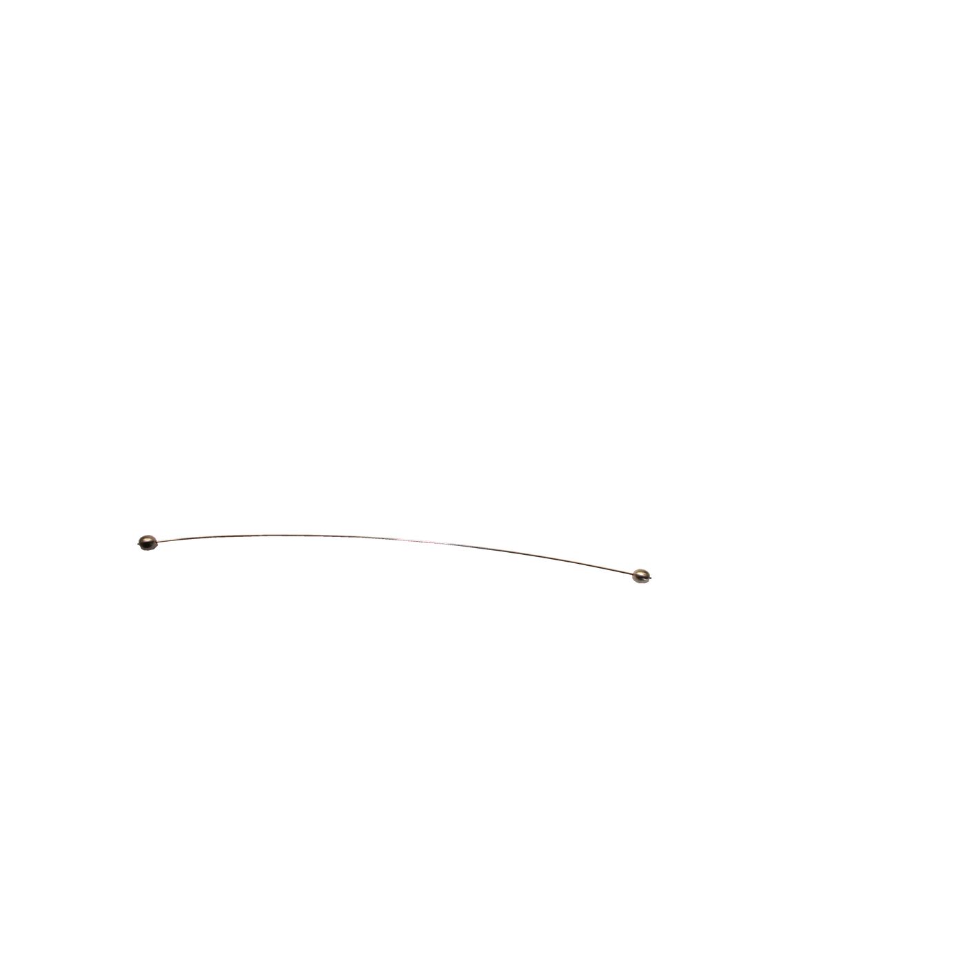 Fil lyre droit inox 10 cm