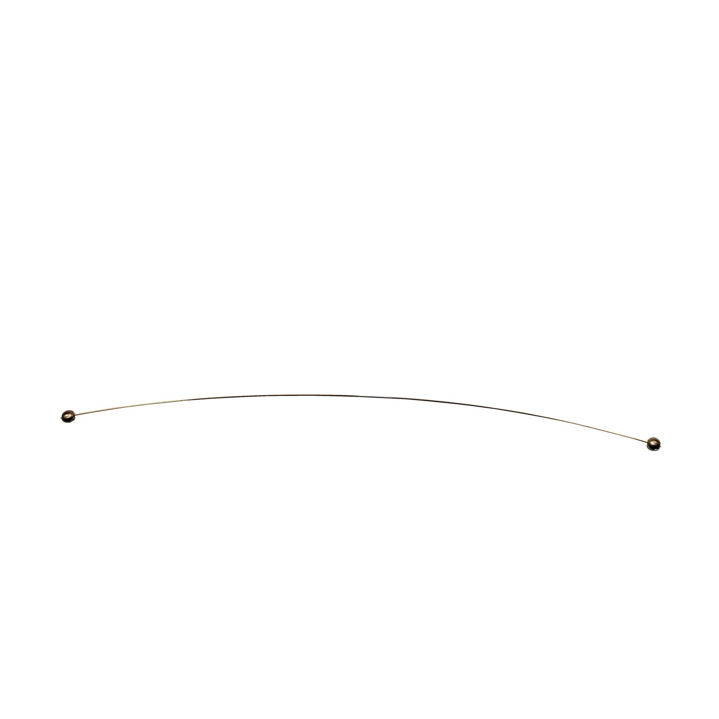 Fil lyre droit inox 17 cm