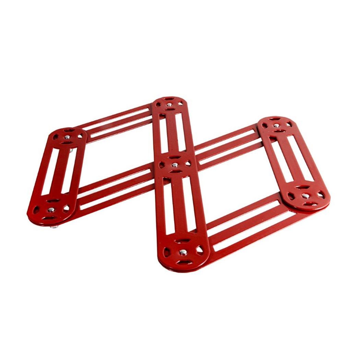 Dessous de plat extensible rouge