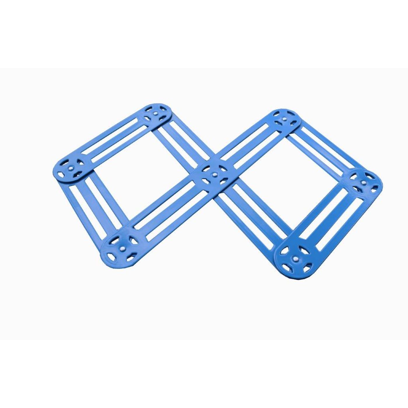 Dessous-de plat-extensible bleu