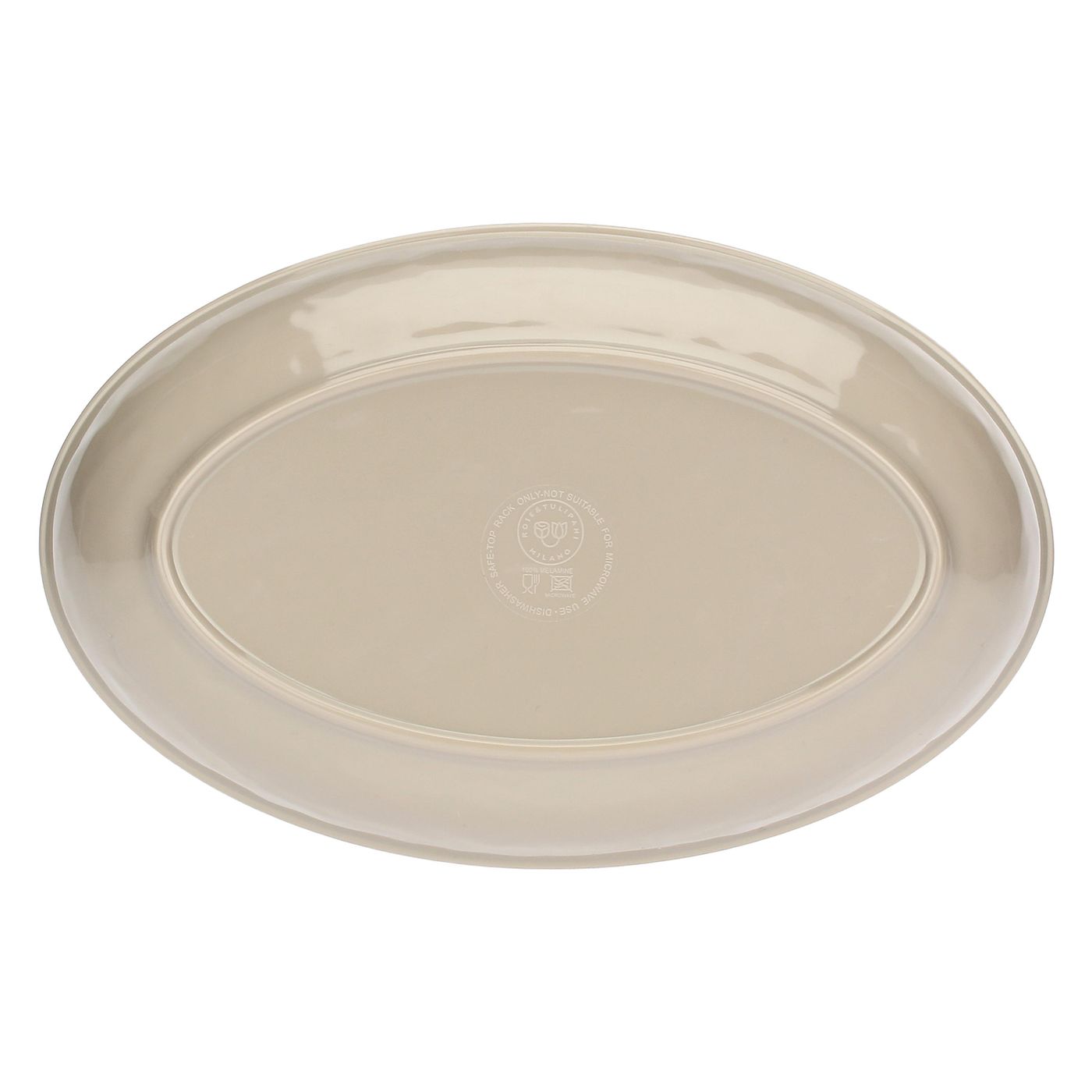Plat ovale en mélamine Sealife 24 x 15cm