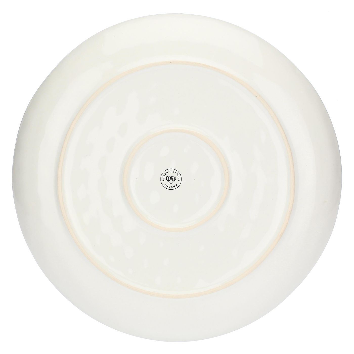 Assiette plate Concerto ivoire