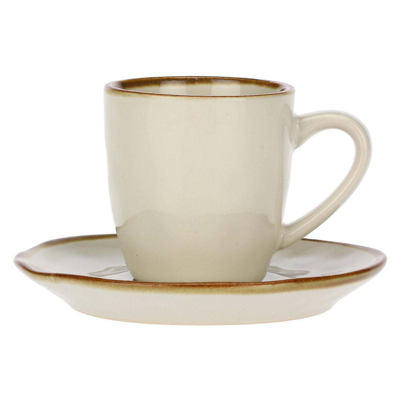 Tasse à café Concerto ivoire