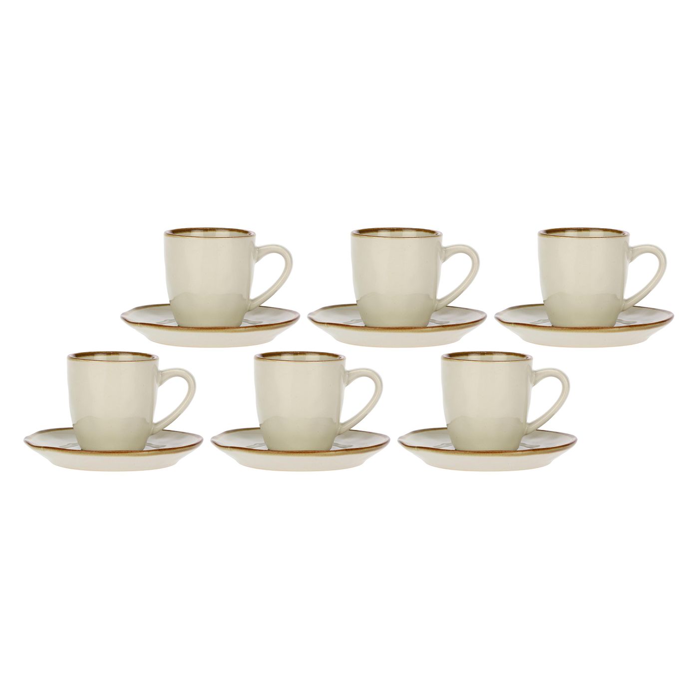 Tasse à café Concerto ivoire