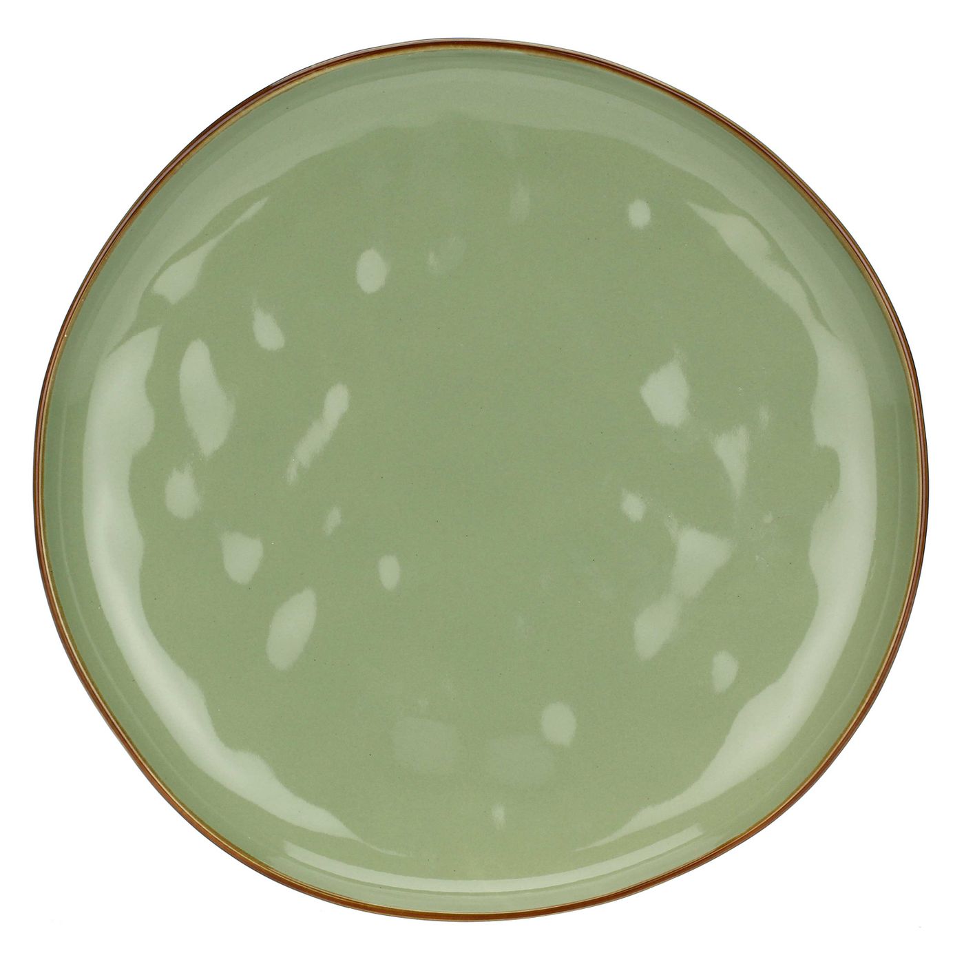 Assiette plate Concerto vert