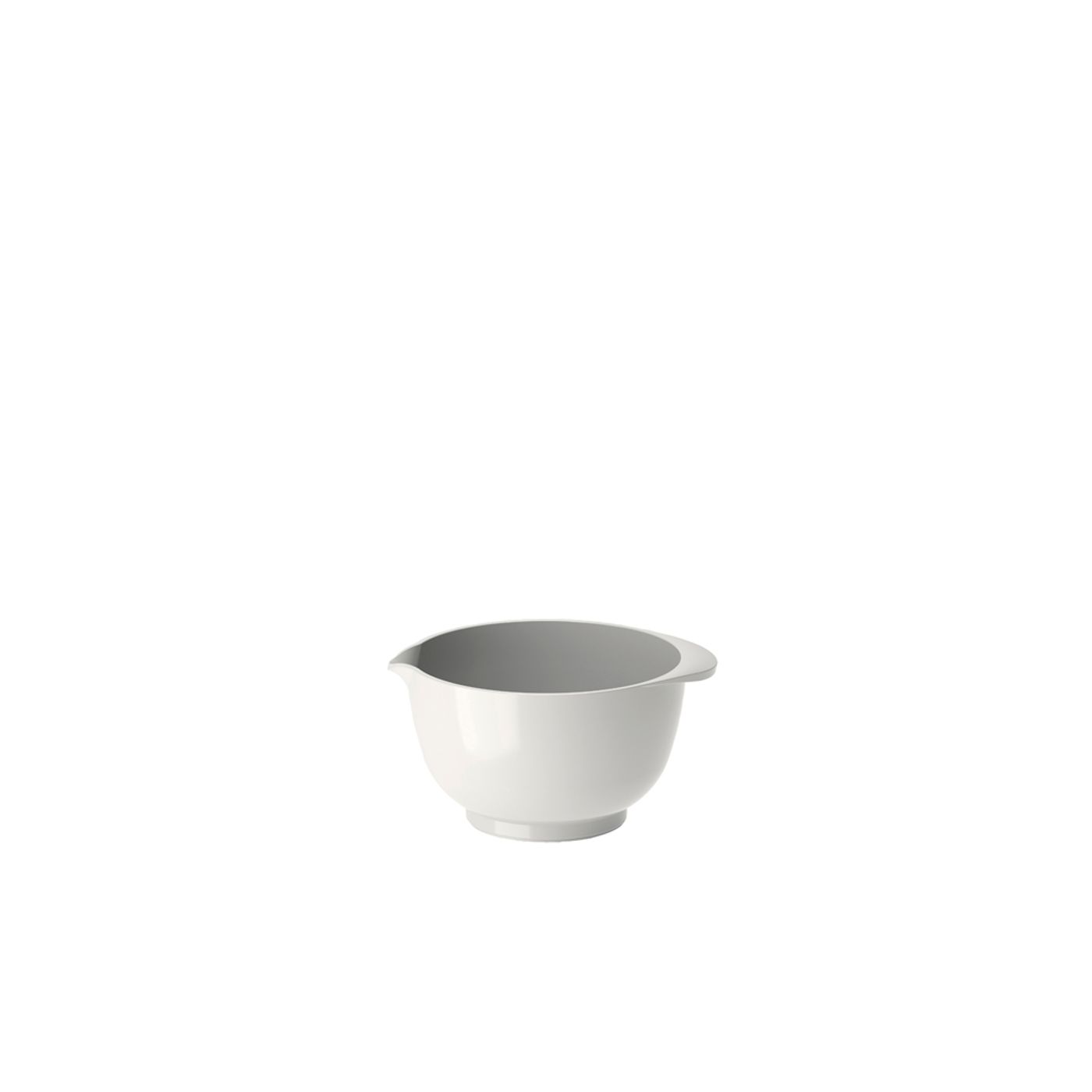 Bol à mixer Margrethe avec bec verseur, en Durostima, Blanc, 0,5 L
