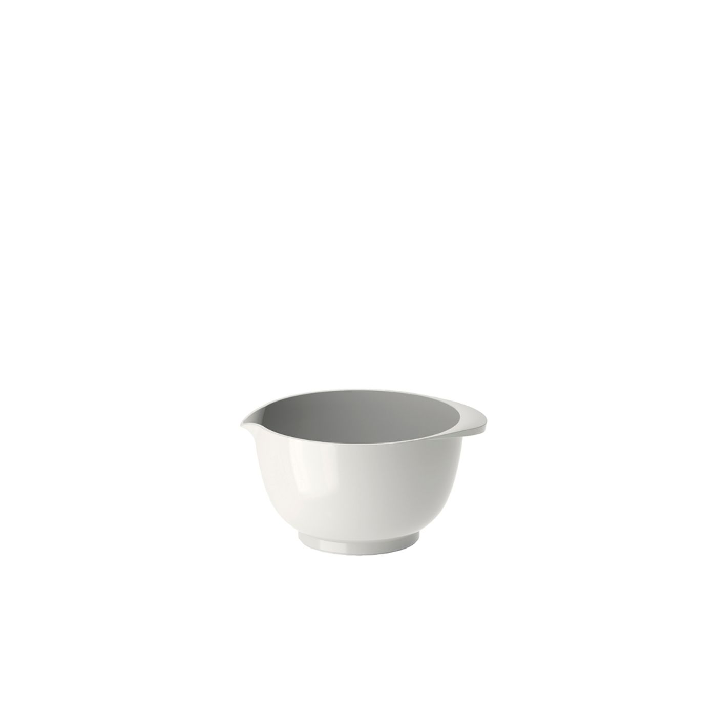 Bol à mixer Margrethe avec bec verseur, en Durostima, Blanc, 0,75 L