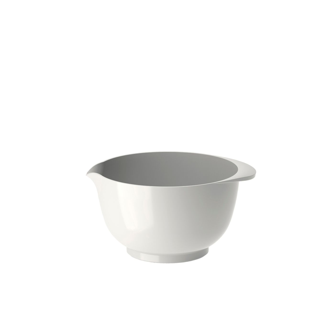 Bol à mixer Margrethe avec bec verseur, en Durostima, Blanc, 3 L
