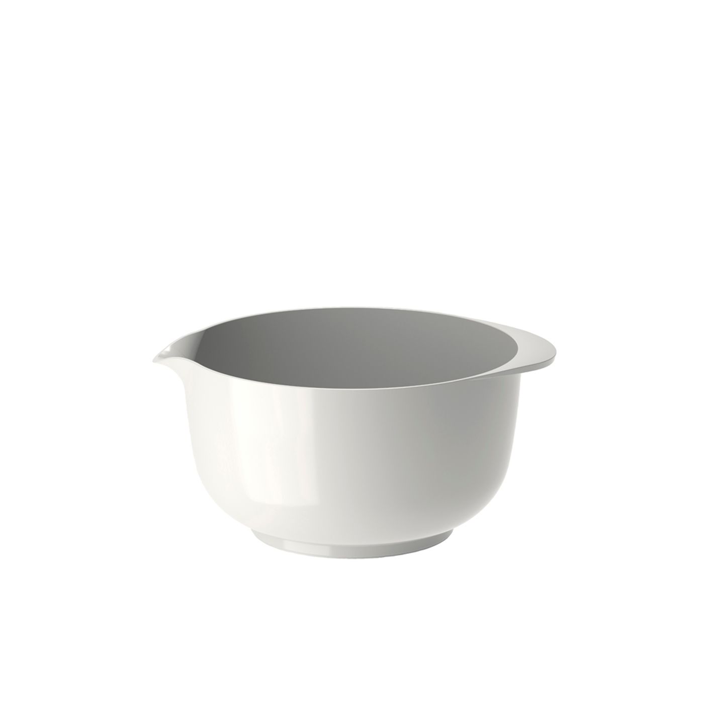 Bol à mixer Margrethe avec bec verseur, en Durostima, Blanc, 4 L