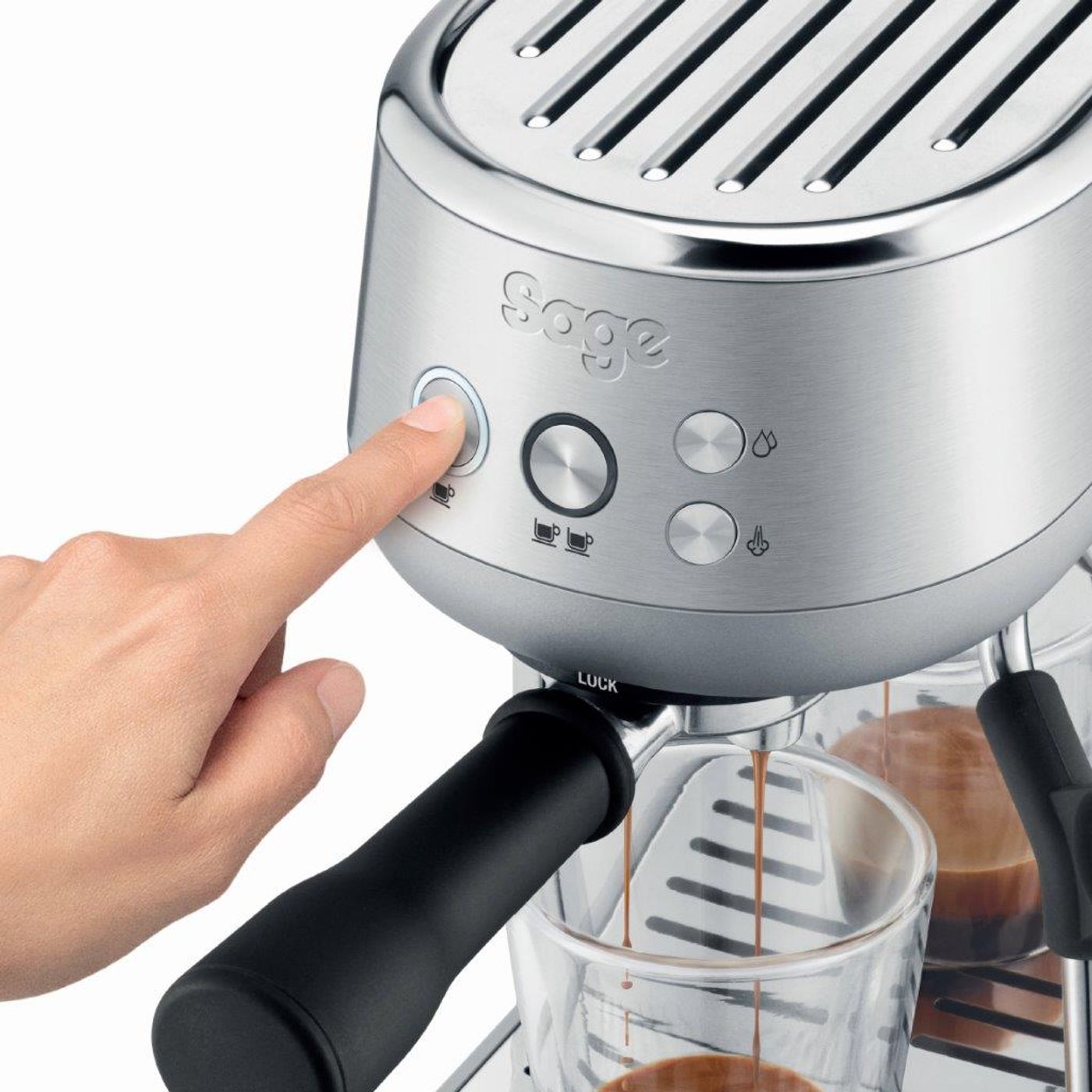 Machine à Expresso manuelle Bambino Inox